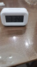四万公里迷你闹钟学生专用 多功能电子时钟智能桌面起床神器 夜光静音温度日历厨房可计时 白色【送电池】 实拍图