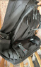 智纳背包男新款超大容量旅行包休闲帆布双肩包出差登山包电脑学生书包 黑色【60L带干湿分离】 双肩包 实拍图