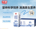 光明纯牛奶200ml*24盒优质乳蛋白早餐奶营养奶家庭分享装送礼 实拍图