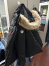 京东京造【进口极寒95鹅绒服】羽绒服男外套女冬季新款中长款 曜石黑 2XL 实拍图