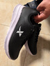 特步运动鞋男鞋跑鞋冬季皮面防水轻便减震健身休闲慢跑步鞋子男黑色 实拍图