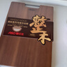 爱仕达（ASD）菜板进口乌檀木99%抗菌砧板整木加大加厚双面防霉面板40*28*2.5cm 实拍图