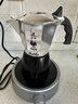 比乐蒂（Bialetti）【官方正品】摩卡壶 双阀高压手冲咖啡壶意式浓缩手动咖啡机送礼 4杯份+s2.0电陶炉(银河灰) 170ml 实拍图