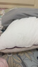 水星家纺枕头枕芯酒店枕头护颈枕头芯家用单个纯棉抗菌可水洗中枕48x74cm 实拍图