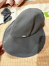 蕉下（beneunder）女士帽子冬季男25秋冬防晒帽女棒球帽大帽檐遮阳鸭舌帽冬天防风灰 实拍图
