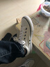 回力女鞋系带休闲鞋学生夏季经典帆布鞋女韩版百搭舒适低帮透气板鞋子 黑白 39 实拍图