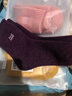 猫人3双装35%羊毛袜子女秋冬中筒毛圈袜加厚保暖袜睡眠袜女士月子袜 实拍图