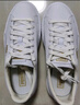 彪马（PUMA）官方【厚底鞋】女低帮复古增高板鞋松糕鞋小白鞋PLATFORM364040 白-金色-04 38 实拍图