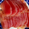 京鲜配送金枪鱼刺身生吃鱼片寿司材料海鲜水产无污染无骨生鲜 高品质【两斤装】配芥末酱油包 实拍图