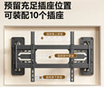 幕后英雄32-75英寸电视支架伸缩旋转壁挂架适用TCL雷鸟创维海信小米等电视架 实拍图