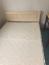 零树 实木床主卧家具双人床【包安装】1.35m*2m床+5cm椰棕床垫 JY-003 实拍图