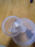 茶花（CHAHUA）牛奶杯泡燕麦杯微波炉加热大容量塑料成人奶粉杯子儿童早餐杯气孔 450ML牛奶杯 实拍图