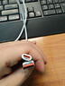 小米 原装USB-C数据线100cm 6A充电线白色 适配USB-C接口手机游戏机充电xiaomi红米redmi/k70 实拍图