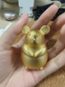 铜师傅《金韵天成十二生肖》真金鎏镀铜摆件家居装饰工艺品十二生肖之鼠 实拍图