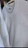 优衣库男装女装大师T AIRism棉混纺圆领T恤长袖25秋冬新款479781 00 白色 L 实拍图