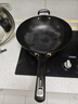 爱仕达（ASD）炒锅铸铁锅不锈无涂层平底炒菜锅32cm燃气电磁炉通用WG8332QB 实拍图