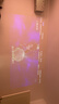 坚果投影（JMGO）P5投影仪家用卧室 1080P便携户外露营影院(一手可握 5小时无线续航)套装【主机+球形落地支架】 实拍图