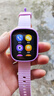 360【国家补贴15%】儿童电话手表10X New4G全网通可微信可WIFI3-6-12岁小学初中生智能手表男女紫  实拍图