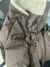茵曼2025冬季女装新款羊羔毛领牛角扣厚羽绒服保暖短款面包服外套 深咖色 S 155-162cm /95-110斤 实拍图