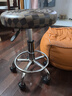 九千谷可升降吧台椅酒吧凳子餐椅加厚转椅理发店酒吧美发椅滑轮款4970 实拍图