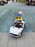 乐威普奔驰授权儿童电动车遥控四轮汽车宝宝礼物小孩玩具车可坐人摇摆车 实拍图