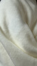 优衣库女装HEATTECH摇粒绒两翻领套头衫/长袖25秋冬新款479608 01 乳白色 S /155/80A 实拍图