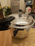 高压锅家用防爆燃气明火煤气压力锅加厚商用大容量可选电磁炉通用 升级燃气明火款1人（尺寸较小，介意慎拍）3L 18cm 实拍图