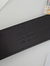 巴利（BALLY）男士腰带商务方扣双面腰带6307811黑色120cm 实拍图