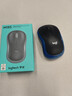 罗技（Logitech）M185鼠标 无线鼠标 办公鼠标 对称鼠标 黑色蓝边 带无线2.4G接收器 实拍图