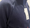 优衣库男装针织摇粒绒拉链茄克/长袖外套廓系夹克25秋冬479863 69 藏青色 M /170/92A 实拍图