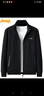吉普（JEEP）卫衣男士外套秋冬季宽松休闲开衫潮流重磅运动衣服男装 黑色 2XL 实拍图