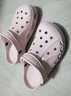 CROCS卡骆驰洞洞鞋贝雅男鞋女鞋轻便耐磨一脚蹬拖鞋休闲鞋|10126 裸粉-6PI 39 (240mm) 实拍图
