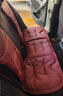 齐选汽车坐垫四季通用高档轻奢全皮单片座椅垫夏季透气座垫车内装饰 火山红【纳帕皮打孔】单坐垫 实拍图