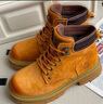 Dickies男士马丁靴高帮时尚男靴工装靴情侣靴男 土黄 41-男款 实拍图