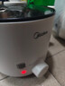 美的（Midea）电煮锅 电热锅 小电锅 宿舍小锅 学生寝室一体泡面小火锅多功能锅 1.7L 电煮锅小型1-2人 XZE1612 实拍图