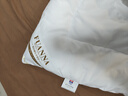 富安娜 舒暖七孔抗菌 双人纤维被子冬季 冬厚被芯6斤 203*229cm 白色 实拍图