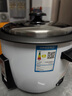 三角牌（Triangle）电饭锅家用 老式多功能便携宿舍用小容量不粘内胆电饭煲3-4人 3升加厚鼓型锅(适合2-3人) 3L 实拍图