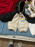 巴拉巴拉童装宝宝羽绒服男童女童连帽外套2025冬装小熊上衣萌208425107202 实拍图