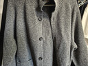 优衣库男女装souffle yarn舒芙蕾针织开衫/毛衣毛衫25新款480023 08 深灰色 M 实拍图