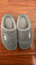 俞兆林（YUZHAOLIN）棉拖鞋男女大码特大码居家用毛绒保暖棉鞋 YG952 实拍图