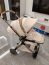 elittile逸乐途婴儿车0-3岁用折叠可坐可躺带减震高景观推车EMU流金琥珀 实拍图