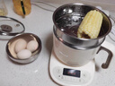 小熊（Bear）电煮锅 电蒸锅 小电锅 宿舍多功能锅 304不锈钢 0涂层可预约保温家用 蒸煮一体 DRG-C12N7 配蒸笼 实拍图