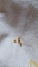 吾皇老金黄金小金珠足金999古法DIY配件手串散珠金珠子转运珠送礼 约0.15g 实拍图