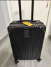 SOO行李箱男万向轮拉杆箱耐磨抗摔26英寸A330旅行箱密码箱女商务黑色 实拍图
