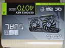 华硕（ASUS）DUAL GeForce RTX 4070 SUPER O12G EVO 电竞游戏专业独立显卡 实拍图