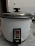 三角牌（Triangle）电饭锅家用 老式多功能便携宿舍用小容量不粘内胆电饭煲3-4人 3升加厚鼓型锅(适合2-3人) 3L 实拍图