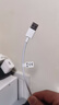 华为 5A数据线 USB Type-A 转 USB Type-C（白色） 1米 AP71  实拍图