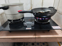 科厨好太太燃气灶天然气煤气灶双灶具大火力嵌入式聚能猛火节能天然气灶液化气炉灶台式 (液化气)5.0KW防爆玻璃+ 聚能鸳鸯 大火力 实拍图