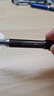 uni三菱 UB-205高科技走珠笔直液式 0.5mm太空抗压签字笔学生考试水笔防漏墨 黑色 单支装 实拍图