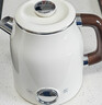 美的（Midea）艺术家电热水壶  烧水壶自动断电保温一体  1.6L大容量电热水壶 316L不锈钢恒温壶 精准控温 63-Q 实拍图